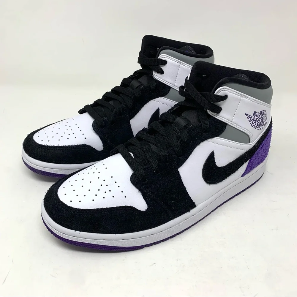Nike Air Jordan 1 Mid SE size 9 Purple Union Deadstock Brand New Authentic